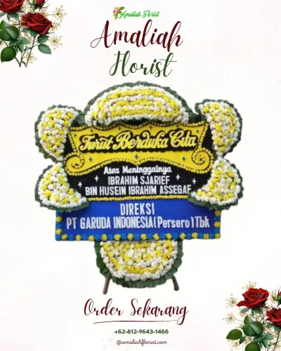 Papan Bunga Duka di Pasanggrahan